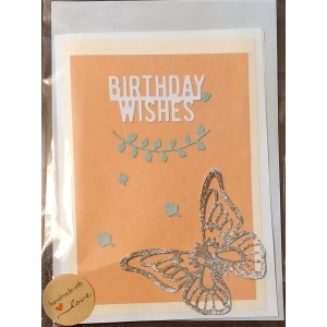 Butterfly Birthday Wishes Card